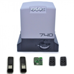 Комплект автоматики для откатных ворот FAAC 740 KIT Комплект автоматики для откатных ворот FAAC 740 KIT